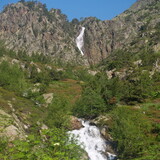 Vodopády na říčce Comapedrosa
